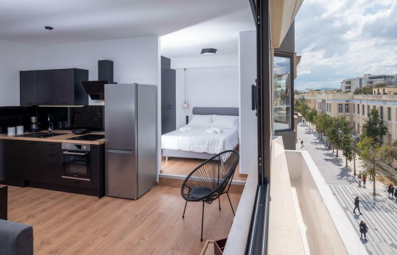 Elegant Urban Apartment Heraklion  Luaran gambar